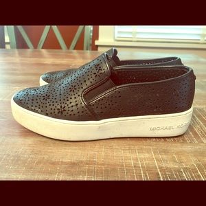 Michael Kors slip on platform sneakers